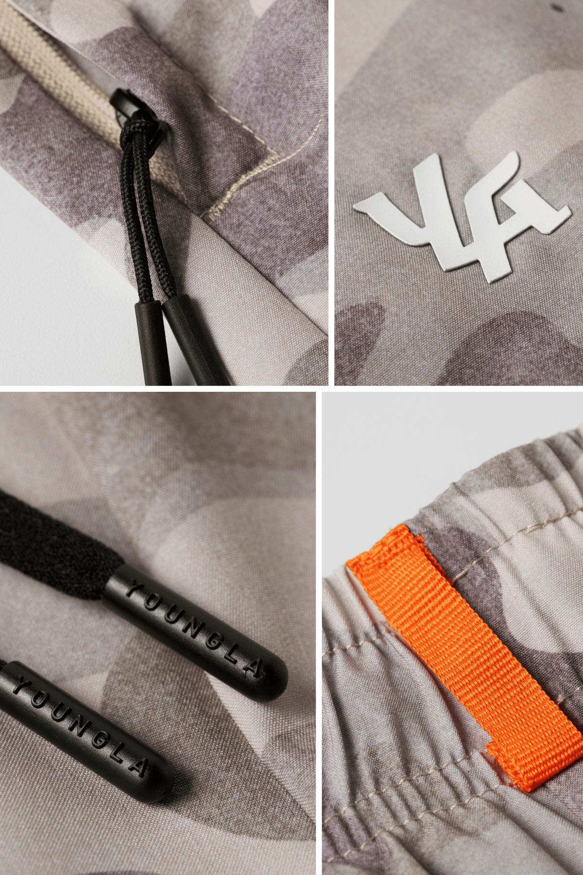 1047 - Camo Compression Shorts