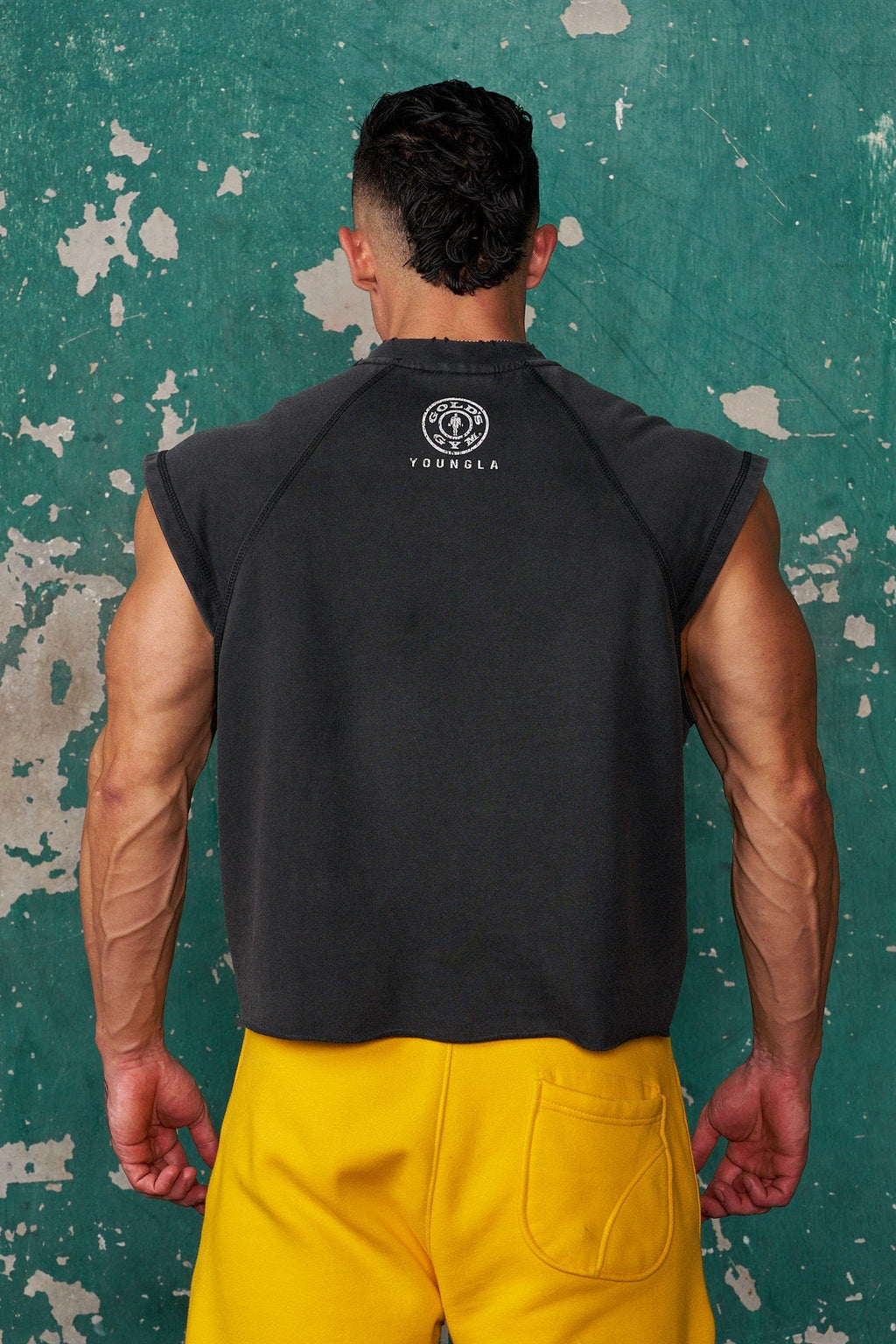 5069 - Golds Gym Vintage Cut Offs