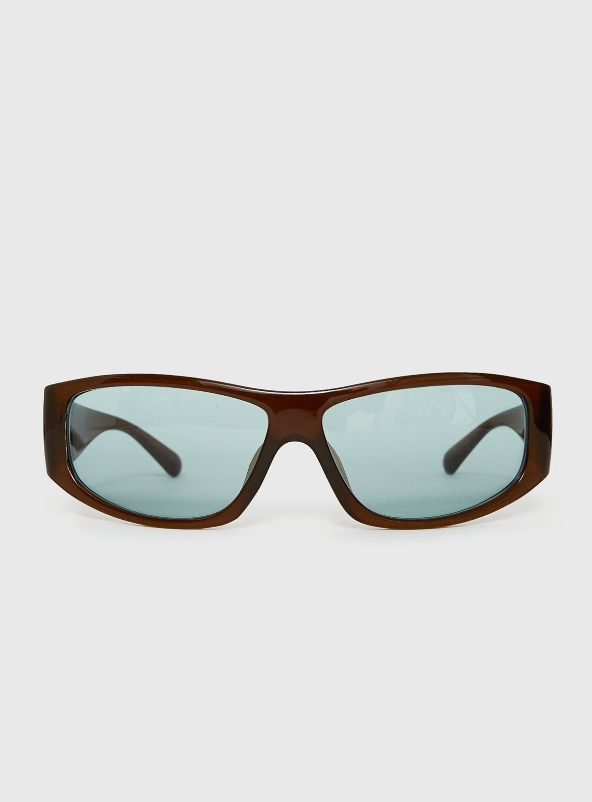 Odele Wraparound Sunglasses Tea / Blue