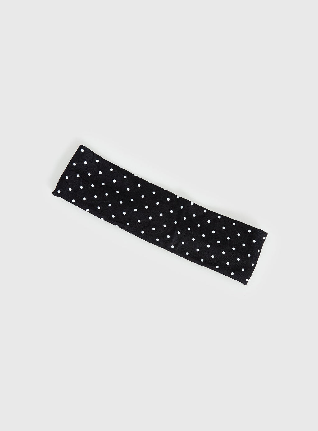 The Juney Headband Black Polka Dot