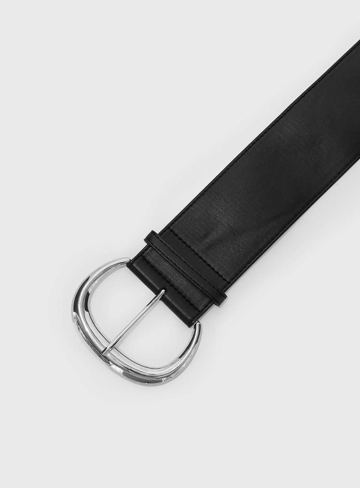 The Other Side Belt Black / Silver