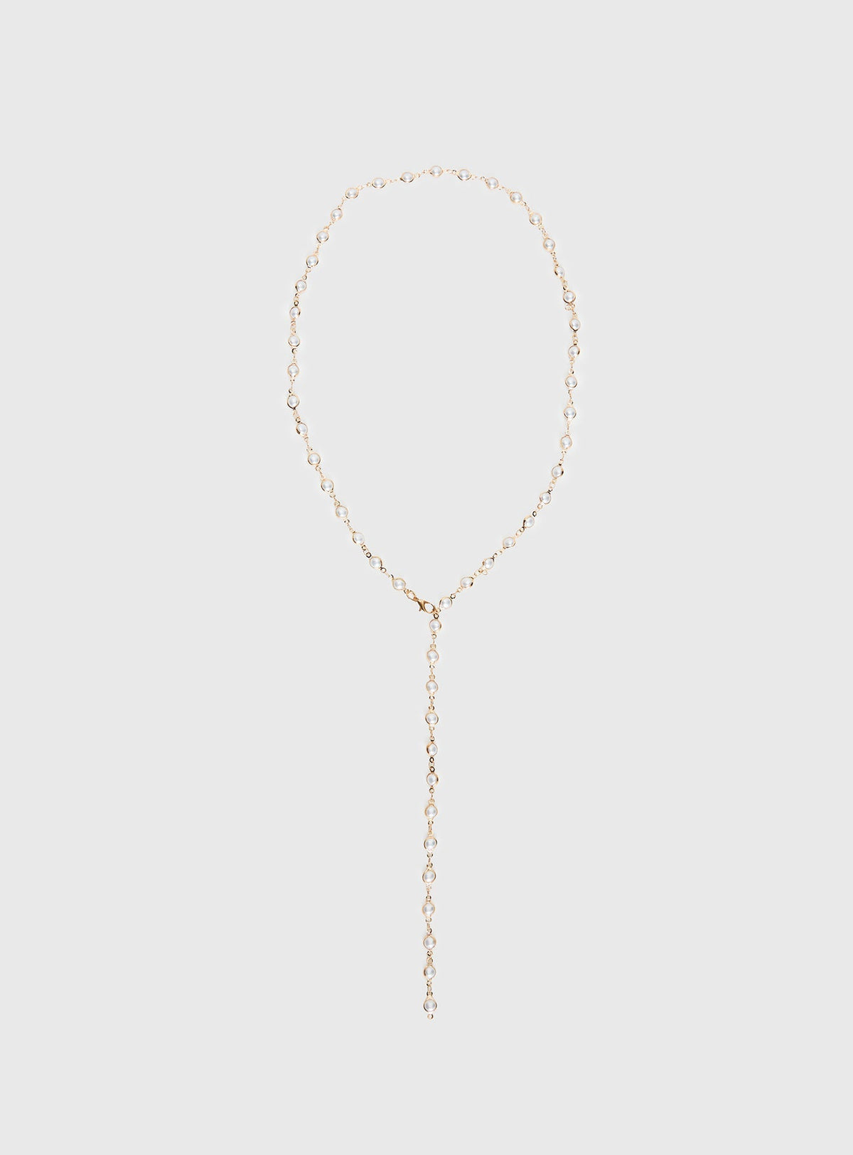 Elenita Long Necklace Gold