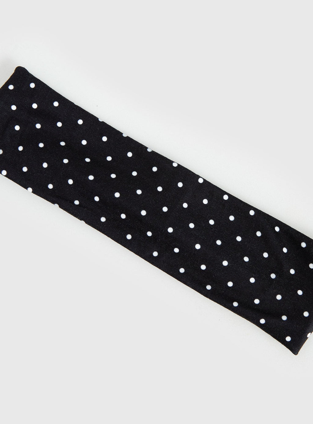 The Juney Headband Black Polka Dot