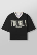 4187 - Varsity Football Cropped Jersey