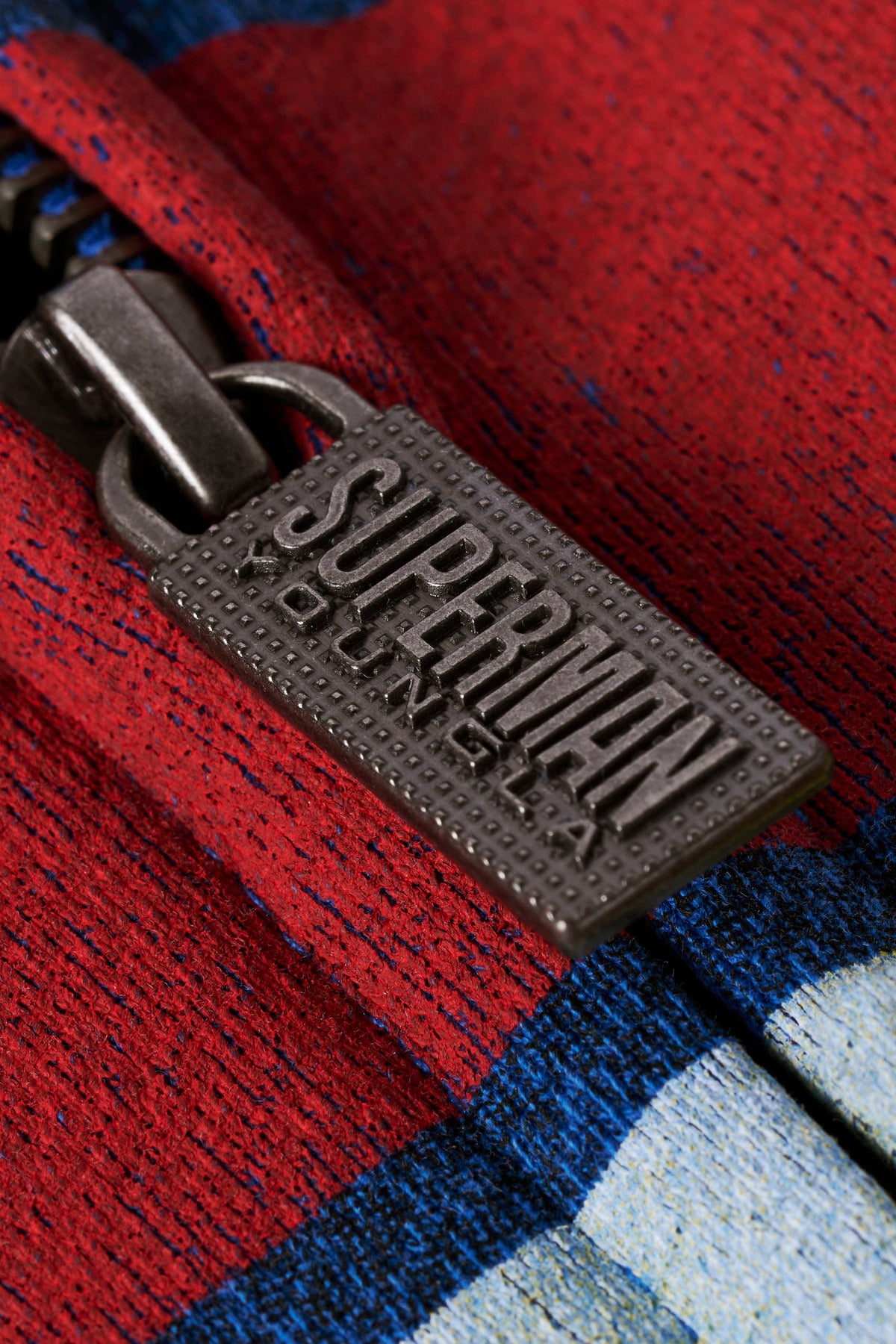 5011 - Superman Drip Zip-Ups