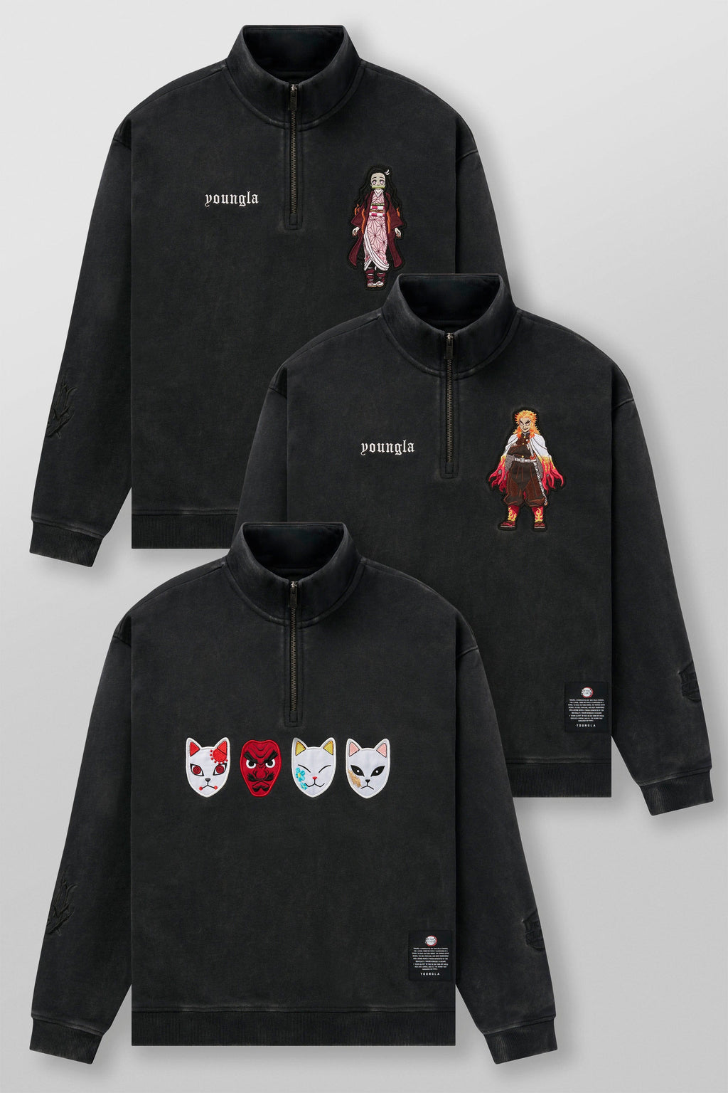 5197 - Demon Slayer: Kimetsu no Yaiba - Quarter Zip