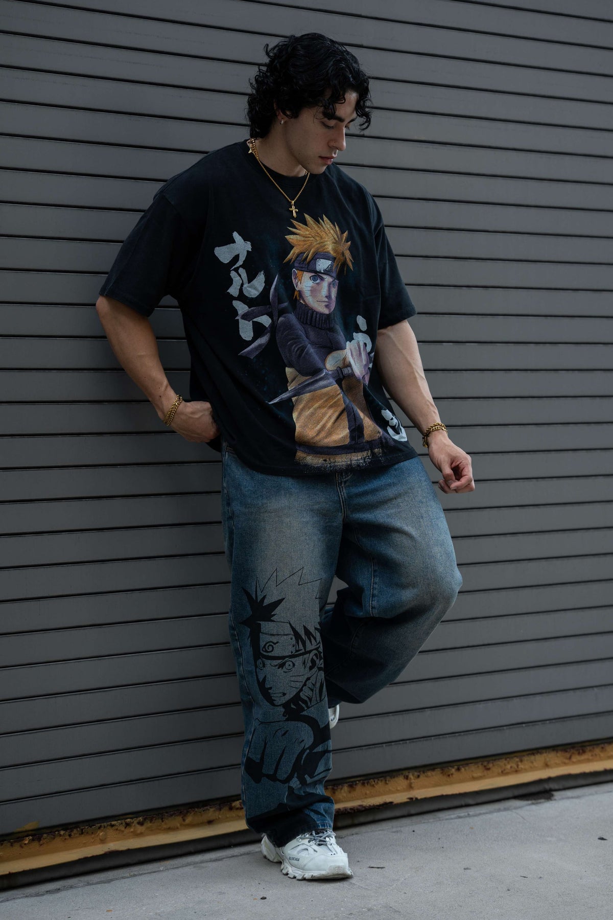 6036 - Naruto Denim Jeans