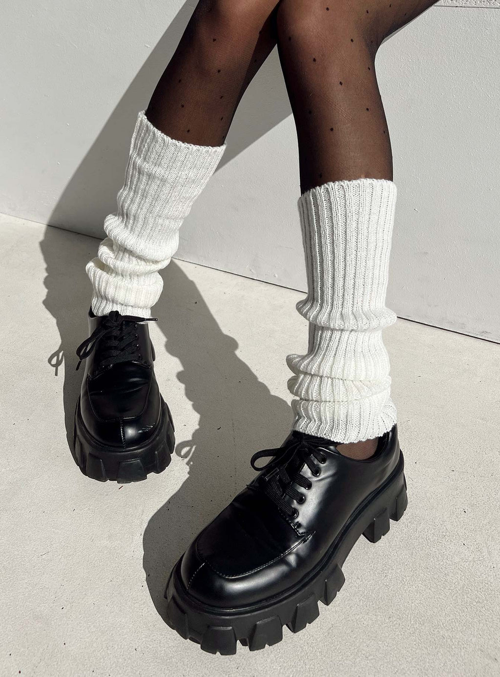 Frolick Legwarmers Off White