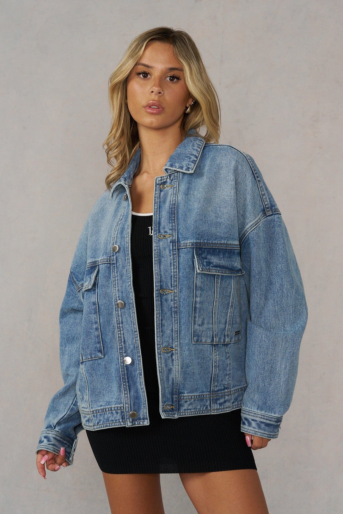 W5165 - Selena Denim Jacket